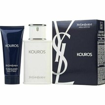 Kouros Cologne 2 Pc Gift Set By Yves Saint Laurent 3.3oz 100ml Sealed Box - £117.43 GBP