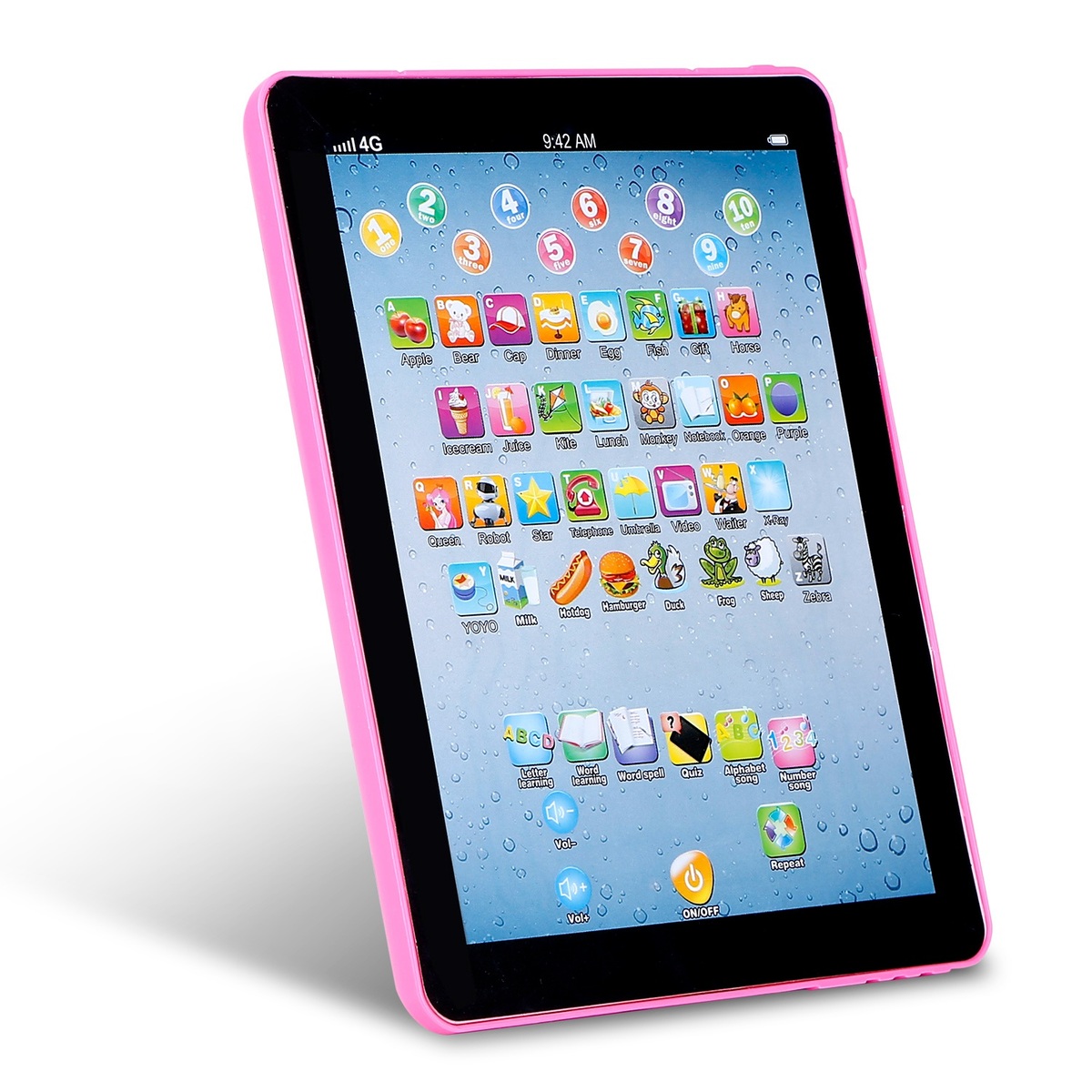 Baby Learning Tablet Educational Mini Pads Toys Touch Learn Toddler Tabl... - $21.75