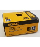 MSC) DeWalt DCS16150 1-1/2&quot; 16 Gauge Straight Finish Nails Box of 2,250 - £7.95 GBP