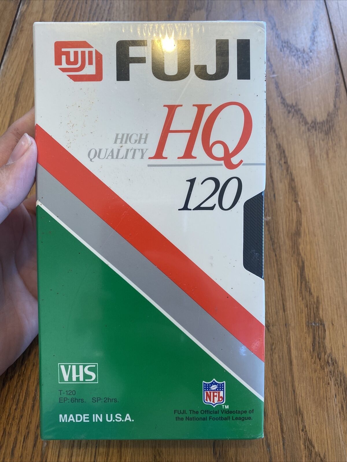 Fujifilm Fuji HQ120 VHS 6 Hours Video Tape Blank NEW Sealed High Quality - $8.86