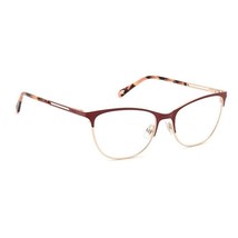 New FOSSIL FOS-7134/G LHF Matte Burgundy Eyeglasses 53/17/140 - $59.35