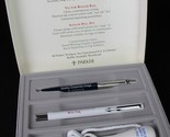 Vintage Parker pen PROMOTIONAL SALESMANS SAMPLE advertisement box 1990&#39;s... - $119.99