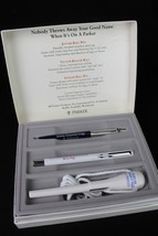 Vintage Parker pen PROMOTIONAL SALESMANS SAMPLE advertisement box 1990&#39;s... - £94.26 GBP