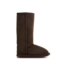 Emu Australia girls wallaby hi merino wool boots in CHOCOLATE BROWN - $76.00