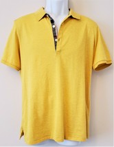 Burberry 100% Luxurious Pima Cotton Polo T-Shirt Sz.M Yellow  - £79.72 GBP