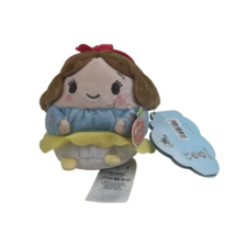 Disney Ufufy Mini Plush Snow White Disney Store 4-1/2&quot; Tall Small Soft T... - £3.93 GBP