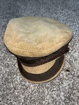 Vintage House Of Tyrol Hat Corduroy Made in Germany Size 58, 7 1/4 - $39.20