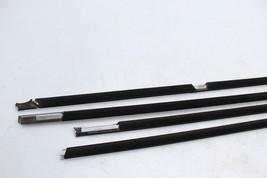 02-08 BMW E66 LWB 745LI 750LI 760LI DOOR WINDOW CHROME MOLDINGS SET OF 4 E5454 image 14