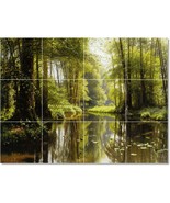 Peder Mork Monsted Country Painting Ceramic Tile Mural BTZ22882 - $164.12 CAD+