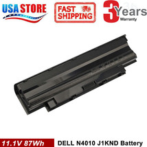 9 Cell Battery For Dell J1Knd Inspiron N5010 N5030 N5040 N5050 N7010 N4010 N4110 - £33.81 GBP