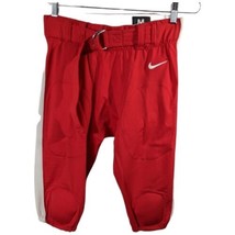 Nike Vapor Red Football Pants AO4799 Mens Sz Medium with KNEE Pads Belt - $32.00