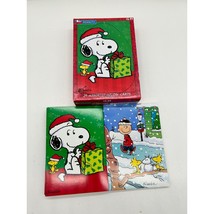 Hallmark Peanuts Boxed Christmas Greeting Cards 24 Cards Charlie Brown S... - £10.95 GBP