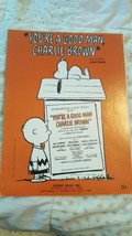 You&#39;re A Good Man Charlie Brown Broadway Song Charles Schulz Peanuts - £6.32 GBP