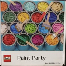 LEGO Paint Party 1000 Piece Jigsaw Puzzle Limited Edition Puzzle *New, S... - $29.58