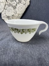 Lot Of 4 Vintage Corelle Green Crazy Daisy Spring Blossom Hook Handle Coffee Cup - £8.70 GBP