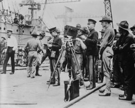 US Marines board a transport ship departing for France during WWI Photo ... - $8.81+