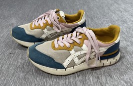 Onitsuka Tiger Rebilac Runner Asics Shoes Mens 4.5 Blue Beie Yellow Pink... - $29.69