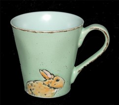 Inhomestylez Embossed Shiny Bunny Turquoise Speckled Matte Finish Flare ... - £13.58 GBP