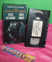Sherlock Holmes The Woman In Green VHS Movie - $7.91