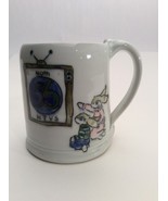 Channel 56 PBS COFFEE TEA MUG Crumb 40 Years 1995 Clay Pottery (design 3) - $15.51 CAD