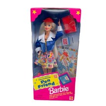 VTG 1995 Barbie International Pen Friend Doll Special Edition #13558 Mattel-NRFB - $15.26