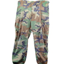 Vintage Military Pants Multi-Color Size XL Button Zip Closure Fitted Ankle - £21.98 GBP