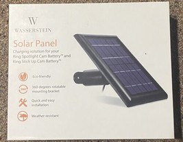 NIB Wasserstein Solar Panel  Compatible w/ Blink Floodlight &amp; Blink Outd... - £37.64 GBP