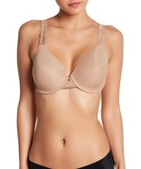 Natori 736037 Lace Trim Bra SZ. 32DDD Suntan - $26.99