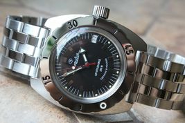 Russian Mechanical Automatic Wrist Watch Vostok Amphibian Diver 150662 - £111.90 GBP