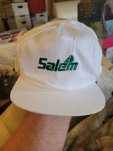 Salem Cigarettes Snapback Cap w/ Box White Adult Mens Vintage 90s READ D... - £7.87 GBP