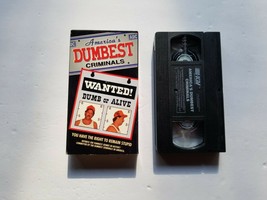 America&#39;s Dumbest Criminals (VHS, 1997) - $5.92