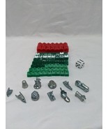 Lot Of (87) Monopoly Player Pieces Houses Hotels Dice - £34.24 GBP