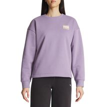 PUMA Women&#39;s Fleece Crewneck Sweatshirt Badge (Tan, L) - $22.66+