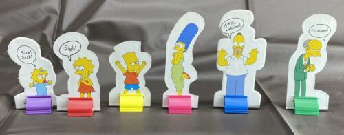 The Simpsons Loser Takes All Board Game Replacement Parts 6 Loser-like Cards - $6.79