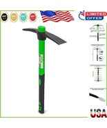 Lightweight 15&quot; Pick Mattock - Ergonomic, Resharpenable with Protective ... - $812.19 MXN