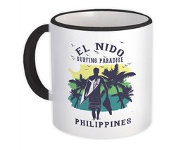 El Nido Philippines : Gift Mug Surfing Paradise Beach Tropical Vacation - £12.78 GBP
