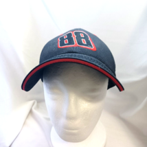 Dale Earnhardt Jr #88  Black/Red Cap NASCAR Henrick, Nat&#39;l Guard Hat  Adjustable - £6.95 GBP