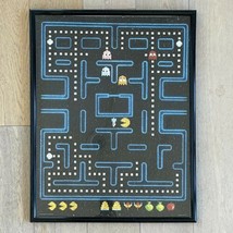 Complete Framed 1982 Pac Man Puzzle PacMania Springbok / Hallmark 19 x 24 in - £79.12 GBP