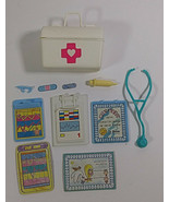 Vintage Barbie Medical Accessory Lot 11 Mattel Miniature Diorama Doctor ... - £7.50 GBP