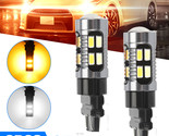 2X 3157 Switchback Led Turn Signal Light 4157Na 3457A Led Bulbs 3156 Whi... - £14.42 GBP