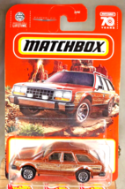 2023 Matchbox 70 Years Chrysler #11/100 1980 AMC EAGLE Brown w/Chrome 10 Spokes - £7.62 GBP