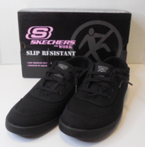 Skechers Work B Cute SR Women’s Size 9.5 Shoes Sneakers Black New Textile - £43.35 GBP