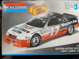 1991 Monogram #17 WESTERN AUTO Lumina NASCAR Darrell Waltrip Partially Complete - £4.63 GBP