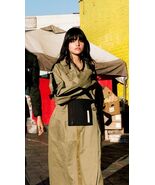Very Rare HYEIN SEO The Border Beige Oversized Unisex Trench Coat Size M - €126,57 EUR