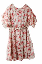 Women Dress Rabbit Designs Women&#39;s Floral Dress Sz 10 - £12.62 GBP