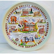 Lancaster County Bicentennial Commemorative Tin/Tray 13&quot; Pennsylvania - ... - $12.82