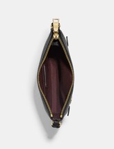 Coach Mini Rowan File Bag Flat Leather Crossbody ~NWT~ CE871 Black - £115.10 GBP
