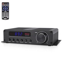 Pyle 100W 5 Channel Audio Amplifier - Wireless Bluetooth Home Theater Po... - £110.88 GBP