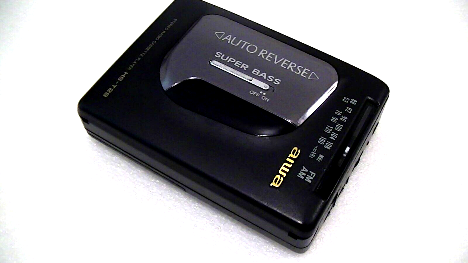 Restored VINTAGE AIWA WALKMAN CASSETTE PLAYER HS-T29, Works very well  			