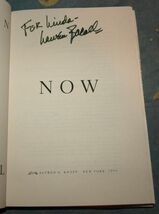 Lauren Bacall Now Signed autographed Hard Back Book - $79.16